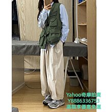 多口袋戰術馬甲 機能背心外套 男女 百搭外穿 嘻哈上衣服 歷史價格詳細信息