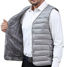 中老年人馬甲男士秋冬季新款加絨加厚保暖中年馬夾背心爸爸裝坎肩 歷史價格詳細信息