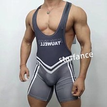 男士背心 摔跤服 運動健身服男 柔軟舒適透氣男內褲 個性潮流簡約潮男  新-毛毛男裝 歷史價格詳細信息