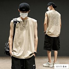 春夏季薄款背心男生ins潮牌工裝日系復古坎肩無袖休閑外穿馬甲男機能背心-雅怡尚品 歷史價格詳細信息