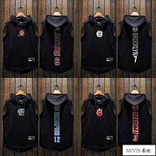 帽子無袖背心 籃球 A夏季連帽背心男加大碼薄款潮流ins寬松運動無袖T恤坎肩男 歷史價格詳細信息