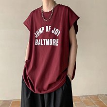 潮牌休閒背心男生夏季坎肩打底汗衫寬鬆男女運動健身無袖T恤男潮SHFL满599免運 歷史價格詳細信息