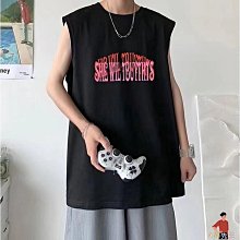 大尺碼夏季背心男潮流百搭寬鬆休閒上衣圓領無袖上衣學院風薄款透氣運動背心無袖上衣大尺碼lord-MINTS名仕男裝 歷史價格詳細信息