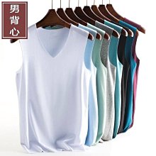 V領寬肩背心 運動背心 夏季韓版寬鬆吊嘎無袖坎肩背心 素色背心 男女可穿 大尺碼 男生背心（AZE02）-潮流e線 歷史價格詳細信息