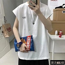 無袖日系男士背心夏季薄款寬鬆運動汗衫棉透氣外穿無袖上衣吊帶跨欄-毛毛男裝 歷史價格詳細信息