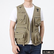 大尺碼男生外套 戰術馬甲 多口袋馬甲外套 機能風背心外套 多功能工裝外套 釣魚攝影戶外速乾馬甲 大尺碼外套々 歷史價格詳細信息