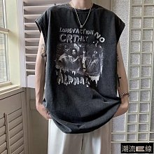 M-5XL水洗做舊落肩五分袖 男女同款圓領五分袖大學t 歐美風 街頭復古T恤 短袖t恤  嘻哈短袖上衣  短袖男 T恤男-潮流e線 歷史價格詳細信息