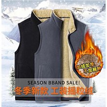 大尺碼男生刷毛馬甲 多口袋無袖背心外系列 加厚立領寬鬆馬夾 戶外工裝保暖背心 休閒速乾馬甲背心外系列男 歷史價格詳細信息