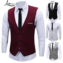 Lush????【熱賣】4色入新款韓版 男裝修身 V領馬甲 西裝 料免燙純色 西服 馬甲 西服內搭背心 價格比較,價格查詢,歷史價格詳細信息