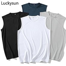 大尺碼背心男吸溼排汗背心加肥加大無袖體恤寬鬆休閒運動砍袖跨欄背心夏涼感透氣背心-毛毛男裝 歷史價格詳細信息