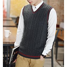 韓版男毛線背心 男針織毛背心 緊身青年無袖V領毛衣 針織毛衣背心馬甲 潮毛織無袖 新增4XL 5XL(100公斤以上可穿  滿599免運 歷史價格詳細信息