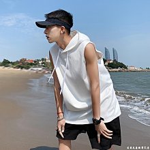 背心男夏季ins潮流無袖反光翅無袖背心 簡約潮牌背心 坎肩汗背心韓版 休閒背心 大呎碼背心 寬鬆背心 無袖t恤 男~鑫星精選 歷史價格詳細信息