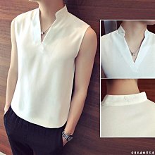 男真絲背心＊30%蠶絲(真絲針織)＊寬肩／V領／純色／5色＊接受訂購 歷史價格詳細信息