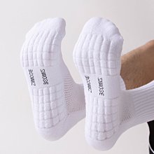 白色襪子男毛巾底中筒襪黑色棉襪男士跑步運動襪吸汗長筒籃球襪潮 歷史價格詳細信息