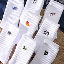 襪子男士純棉中筒襪潮運動防臭吸汗男生長襪潮流百搭男襪/0110 歷史價格詳細信息