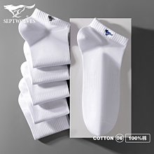 七匹狼襪子男士中筒純棉春夏季防臭吸汗薄款全棉籃球運動男襪長襪 歷史價格詳細信息