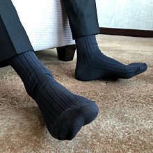 紳士襪 西裝襪襪子男士商務襪高筒西裝襪全棉春季男襪職場紳士黑色稜形格紋長筒 歷史價格詳細信息