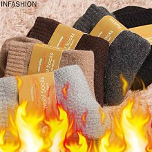 羊絨襪子女秋冬季中筒可愛加絨加厚月子襪羊毛襪冬天保暖毛絨長襪 歷史價格詳細信息