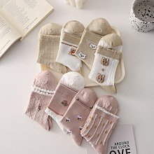 ins潮日系可愛森系中筒襪甜美蝴蝶結花邊襪子女春秋復古格子長襪 歷史價格詳細信息