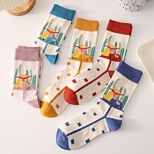 襪子女春秋笑臉學院風純棉透氣中筒襪吸汗防臭冬季運動襪韓版長襪 歷史價格詳細信息