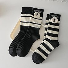 秋冬天襪子女中筒襪個性ins潮紐扣裝飾襪外穿中長筒雙針純棉襪子 歷史價格詳細信息