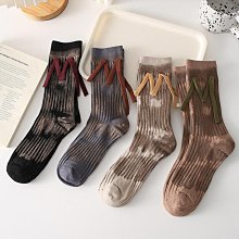 秋冬天襪子女中筒襪個性ins潮紐扣裝飾襪外穿中長筒雙針純棉襪子 歷史價格詳細信息