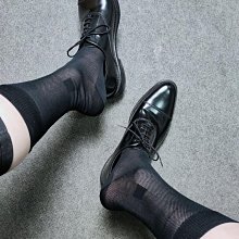 絲襪黑色男士西裝絲襪正裝襪子長筒白色皮鞋西褲西服中筒大碼高筒紳士褲襪 歷史價格詳細信息