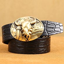 皮帶男真皮平滑扣高檔正品韓版商務男士腰帶中青年純牛~ 優惠 限時 歷史價格詳細信息