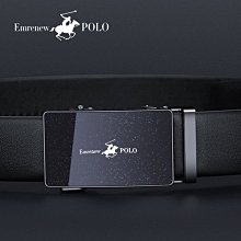 保羅POLO真皮牛皮男士皮帶自動扣褲帶褲腰帶青年中年休閑商務百搭，特價 歷史價格詳細信息