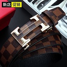 皮帶男新款頭層牛皮高檔奢侈品腰帶男商務百搭簡約休閑~特價 歷史價格詳細信息