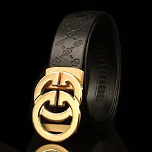 新款雙G皮帶女黑色真皮簡約休閑時尚百搭韓版牛仔褲裙子潮流腰帶現貨熱銷- 歷史價格詳細信息