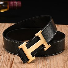 皮帶男士皮帶真皮平滑扣4G歐美簡約奢侈品大牌商務腰帶時尚正裝褲帶潮 歷史價格詳細信息