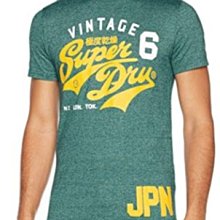 SUPERDRY 男短袖電繡圖案極度乾燥冒險魂T恤 歷史價格詳細信息