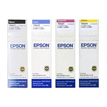 EPSON T664100 T664200 T664300 T664400 原廠墨水匣 黑 藍 紅 黃色 歷史價格詳細信息