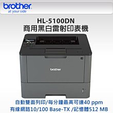 Brother HL-L5100DN_LT 高速大印量黑白雷射印表機附雙層紙匣 歷史價格詳細信息