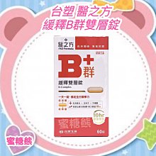【台塑生醫】醫之方 緩釋B群雙層錠 70粒裝 (6入) 歷史價格詳細信息