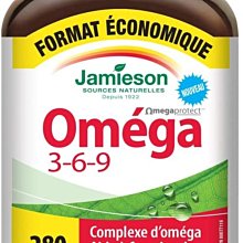 預購! Jamieson OmegaProtect Omega 3-6-9 - Value Size 加大包裝280顆 價格比較,價格查詢,歷史價格詳細信息