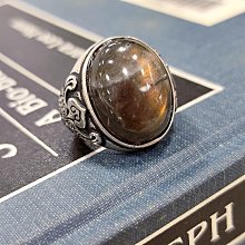 超大顆???????? 英國帶回英國John Lewis天然倫敦藍托帕石藍水晶自然主義925純銀戒指意大利製造 歷史價格詳細信息