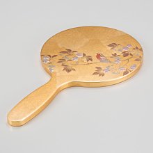 HAKUICHI~日本製造~箔一~花見鳥~A105-02007~手鏡~木製~彩繪~27*16*10cm~超商免運~ 歷史價格詳細信息