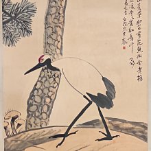 】近 代 -- 王 震 --  松 鶴 图  捲 軸 歷史價格詳細信息