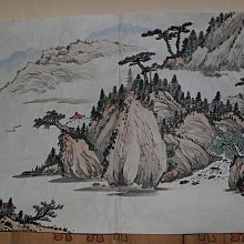 乖乖@賣場~國畫 書法 墨寶 工筆畫 名家畫 風景圖 山水圖 無款 歷史價格詳細信息