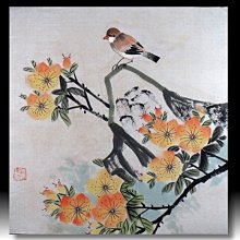 ~名人書畫手繪 霍春陽 國畫 花鳥 贈作者專輯書 歷史價格詳細信息
