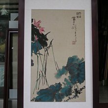 [ 丁銘畫廊 ]荷香圖 荷花 清香萬里 和和氣氣 荷包滿滿-印象風 佳作立體裱框精緻獨特-純手工畫油畫原作品含框裱好價格 歷史價格詳細信息