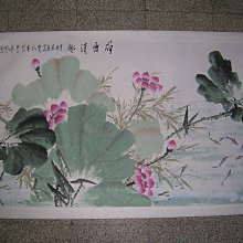 [ 丁銘畫廊 ]荷香圖 荷花 清香萬里 和和氣氣 荷包滿滿-印象風 佳作立體裱框精緻獨特-純手工畫油畫原作品含框裱好價格 歷史價格詳細信息