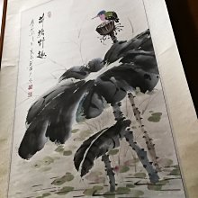 銘馨易拍重生網 108PFC12（ 早期辛未1991年）史志宏 花瓜蜂（瓜瓞綿延、絲瓜圖）彩墨畫  水墨畫立軸 款及如圖 歷史價格詳細信息