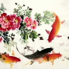 【開運幸運星】小六尺 手繪 牡丹畫 風水畫 花鳥 國畫 招桃花  0103 招財 178*68cm 畫芯 A238-90 歷史價格詳細信息