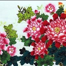 【開運幸運星】小六尺 手繪 牡丹畫 風水畫 花鳥 國畫 招桃花  0103 招財 178*68cm 畫芯 A238-90 歷史價格詳細信息