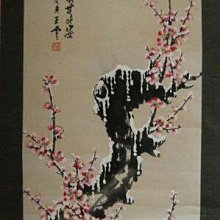 手繪國畫立軸-劉繼鹵（母女圖），含軸約163cmx68cm，畫心約88cmx46.5cm 歷史價格詳細信息