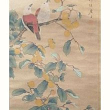 田世光花鳥畫杜鵑花開卷軸畫客廳裝飾畫玄關壁畫絲綢畫禮品畫定制 歷史價格詳細信息