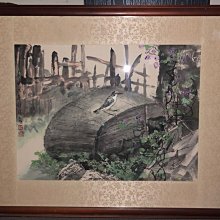 許瑞月 老師 玫瑰飄香（玫瑰花）銘馨易拍重生網 109PFC03 早期 水墨畫心條幅 款及保存如圖 歷史價格詳細信息